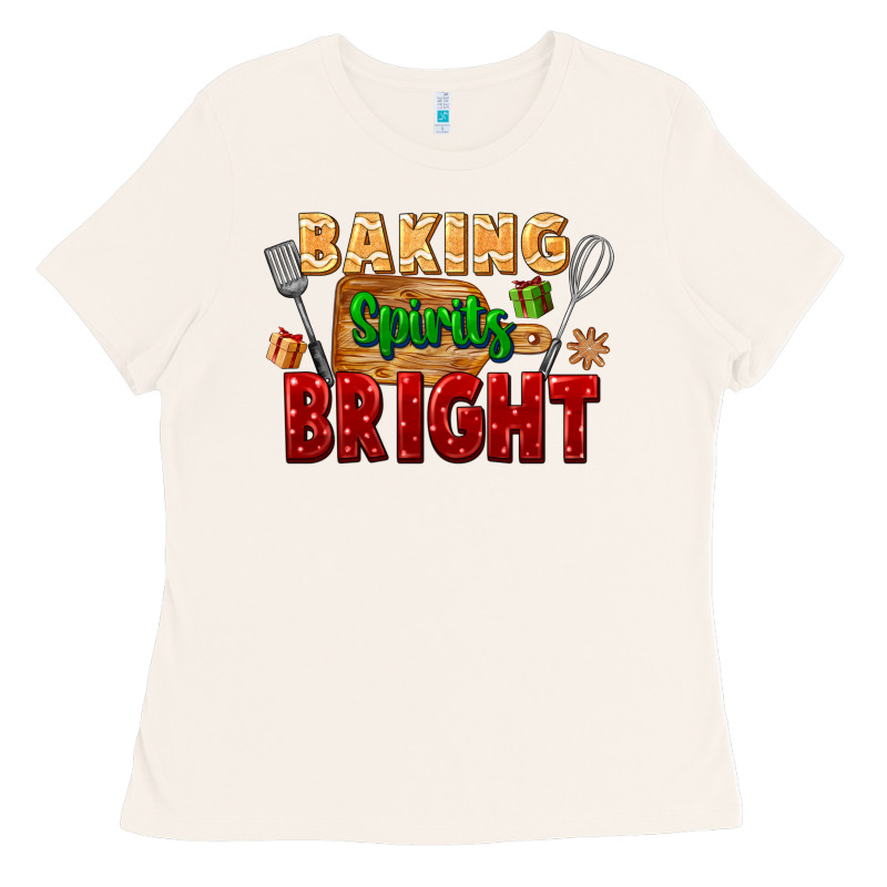 Baking Spirits Bright Ladies Tee by FaDigitalArtStudio | Teevron