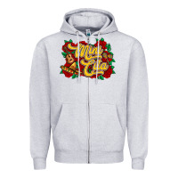 Heather Grey Mini cita Zipper Hoodie - RanaPortraitStore