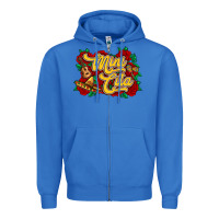 True Royal Mini cita Zipper Hoodie - RanaPortraitStore