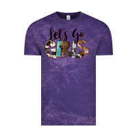 Cloud Purple Let's Go Girls Vintage Tee - FaDigitalArtStudio