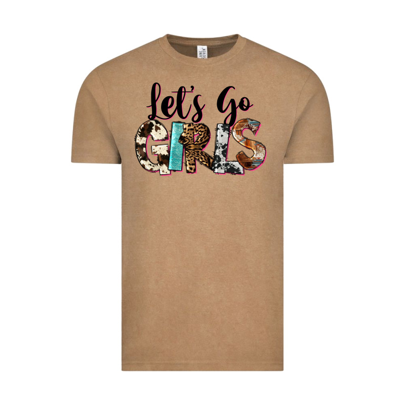 Let's Go Girls Vintage Tee by FaDigitalArtStudio | Teevron