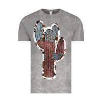Cloud Rock Cowhide Old Cactus Vintage Tee - RanaPortraitStore