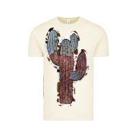Vintage Arctic Cowhide Old Cactus Vintage Tee - RanaPortraitStore