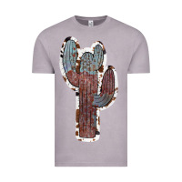 Vintage Zinc Cowhide Old Cactus Vintage Tee - RanaPortraitStore