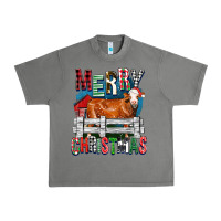 Tornado merry christmas simmental cow Urban Heavy Tee - FaDigitalArtStudio