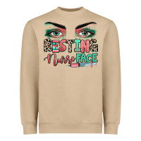 Mushroom resting nurse face Heavyweight Sweatshirt - RanaPortraitStore