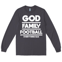 Smoke god family football christian faith shirt Long Sleeve Tee - baoMotion