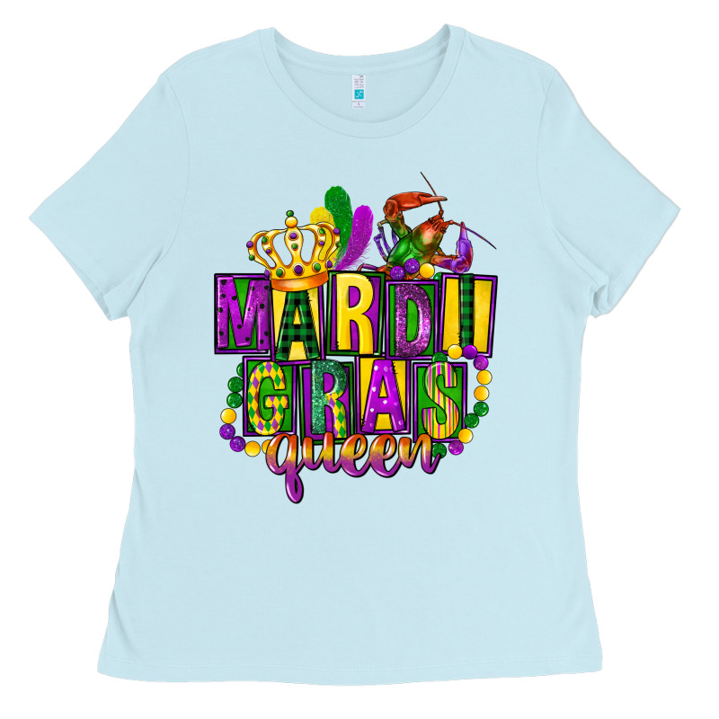 Mardi Gras Queen Ladies Tee by FaDigitalArtStudio | Teevron
