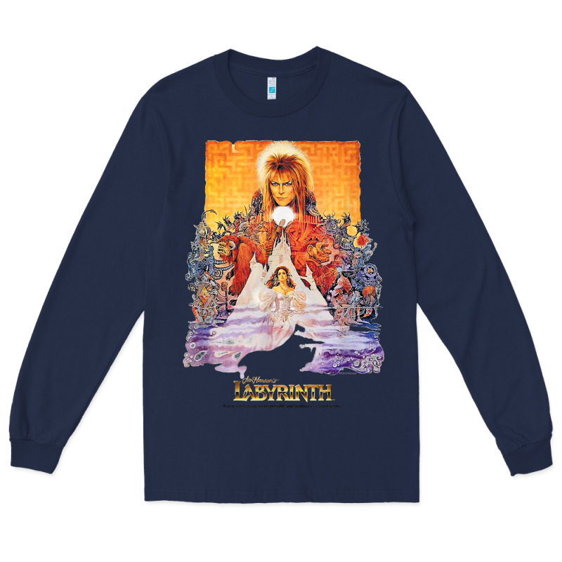 Labyrinth Movie Poster T Shirt Long Sleeve Tee by baoMotion | Teevron