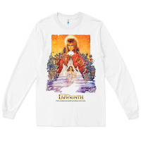White labyrinth movie poster t shirt Long Sleeve Tee - baoMotion