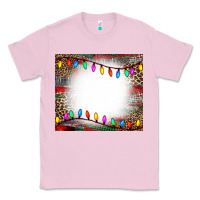 Bubblegum Pink christmas bleach effect tumler Classic Tee - CowCowDesign