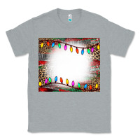 Heather Grey christmas bleach effect tumler Classic Tee - CowCowDesign