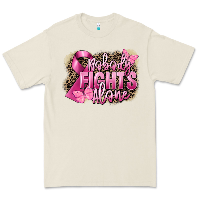 Nobody Fights Alone Cancer Premium Tee by FaDigitalArtStudio | Teevron