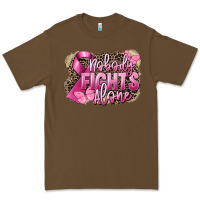 Cacao Nobody fights alone Cancer Premium Tee - FaDigitalArtStudio