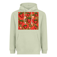 Matcha strawberries Heavyweight Hoodie - Jasminsmagicworld