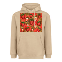 Mushroom strawberries Heavyweight Hoodie - Jasminsmagicworld