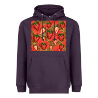 Plum strawberries Heavyweight Hoodie - Jasminsmagicworld