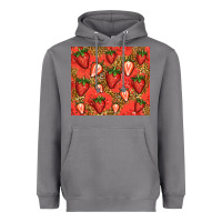 Storm strawberries Heavyweight Hoodie - Jasminsmagicworld
