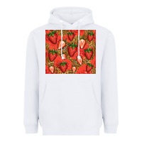 White strawberries Heavyweight Hoodie - Jasminsmagicworld