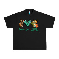 Black peace love pumpkin spice latte Urban Heavy Tee - Jasminsmagicworld