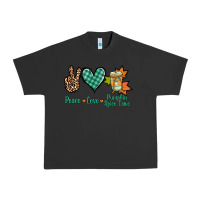 Pigment Black peace love pumpkin spice latte Urban Heavy Tee - Jasminsmagicworld
