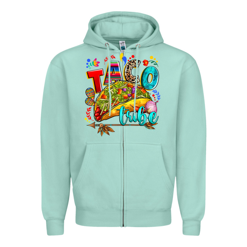 Taco Tribe Zipper Hoodie by RanaPortraitStore | Teevron