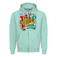 Seafoam taco tribe Zipper Hoodie - RanaPortraitStore