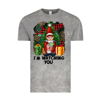 Cloud Rock I'm Watching You Elf Vintage Tee - FaDigitalArtStudio