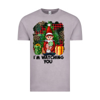 Vintage Zinc I'm Watching You Elf Vintage Tee - FaDigitalArtStudio