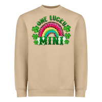 Mushroom st patricks day one lucky mini Heavyweight Sweatshirt - RanaPortraitStore