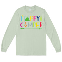 Matcha camping arrow camper happy summer camp camping kids 635 Long Sleeve Tee - baoMotion