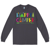 Smoke camping arrow camper happy summer camp camping kids 635 Long Sleeve Tee - baoMotion