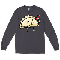 Smoke pierogi lovers t  shirt pierogi kawaii emoticon polish food dyngus day Long Sleeve Tee - baoMotion