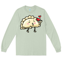 Matcha pierogi lovers t  shirt pierogi kawaii emoticon polish food dyngus day Long Sleeve Tee - baoMotion