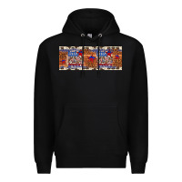 Black little miss america Premium Hoodie - Artiststas