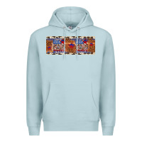 Blue Mist little miss america Premium Hoodie - Artiststas