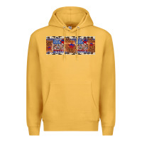 Mustard little miss america Premium Hoodie - Artiststas
