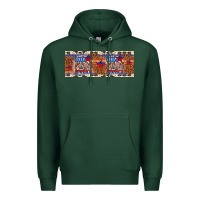 Sports Green little miss america Premium Hoodie - Artiststas