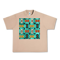 Burro native american aztec seamless pattern 3 Urban Heavy Tee - BundleAndBundleShop