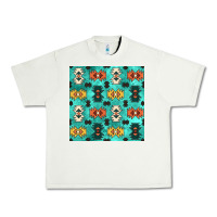 Pistachio native american aztec seamless pattern 3 Urban Heavy Tee - BundleAndBundleShop