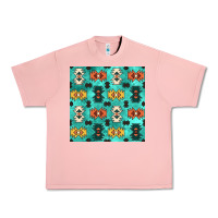 Salmon native american aztec seamless pattern 3 Urban Heavy Tee - BundleAndBundleShop
