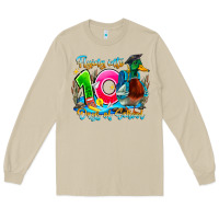 Mushroom name flying into 100 days of school Long Sleeve Tee - CowhideDigitalArt