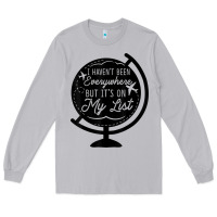 Moon Dust i haven't been everywhere but it's on my list travel t shirt Long Sleeve Tee - baoMotion