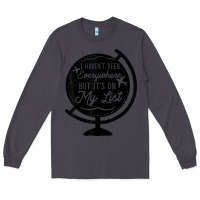 Smoke i haven't been everywhere but it's on my list travel t shirt Long Sleeve Tee - baoMotion