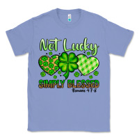 Colony Blue St. Patrick's Not lucky simply blessed Classic Tee - OliviaCreatesArt