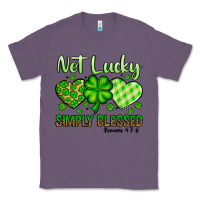 Lavender St. Patrick's Not lucky simply blessed Classic Tee - OliviaCreatesArt