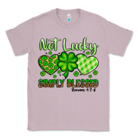 Lilac St. Patrick's Not lucky simply blessed Classic Tee - OliviaCreatesArt
