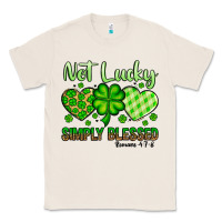 Natural St. Patrick's Not lucky simply blessed Classic Tee - OliviaCreatesArt