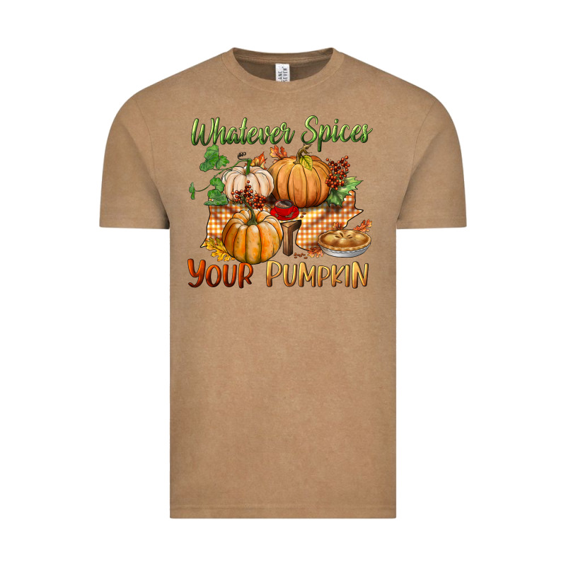 Whatever Spices Your Pumpkin Vintage Tee by BundleAndBundleShop | Teevron