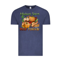 Vintage Denim whatever spices your pumpkin Vintage Tee - BundleAndBundleShop
